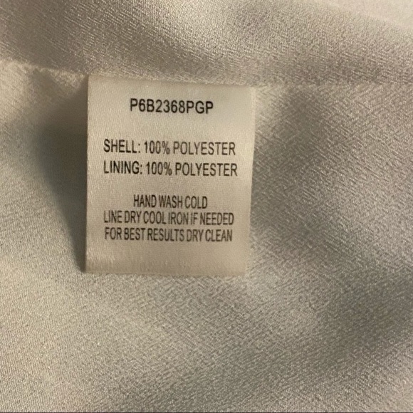 Parker Jasmine Blue Floral Print Jett Accordion Tiered Mini Cocktail Dress M - Picture 7 of 14